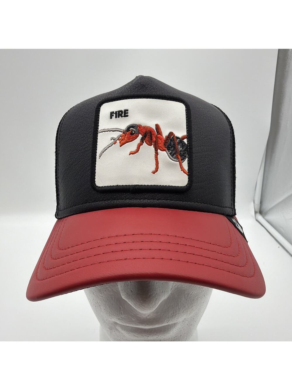 Goorin Bros The Farm "Fire Ant" Exclusive Snapback Trucker Hat Cap OSFA NWTs